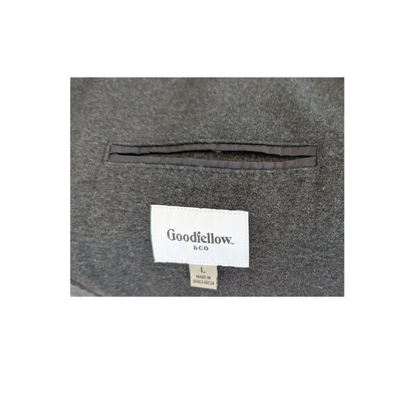 Goodfellow & Co Comfort Wear Knit Blazer – Charcoal Gray – Size L – NWT - Picture 4 of 7